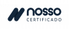 Logotipo azul da Nosso Certificado